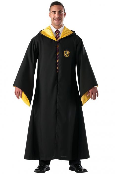 Capa Harry Potter Adulto Dourado Amarelo Elite Capa Harry Potter Adulto Dourado Amarelo Elite