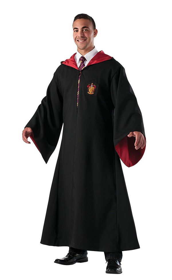 Capa Harry Potter Adulto Vermelho Elite Capa Harry Potter Adulto Vermelho Elite