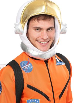 Capacete Astronauta Adulto de Luxo Tecido Capacete Astronauta Adulto de Luxo Tecido