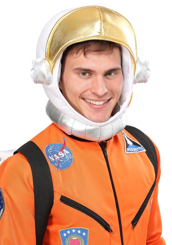 Capacete Astronauta Adulto de Luxo Tecido Capacete Astronauta Adulto de Luxo Tecido