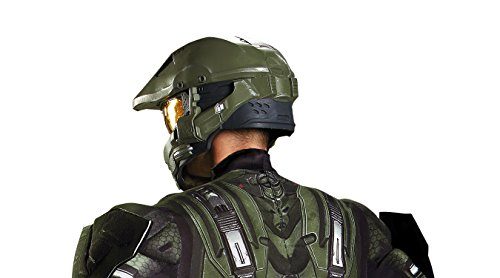 Capacete Halo 3 Luxo Adulto Capacete Halo 3 Luxo Adulto