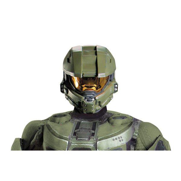 Capacete Halo 3 Luxo Adulto Capacete Halo 3 Luxo Adulto