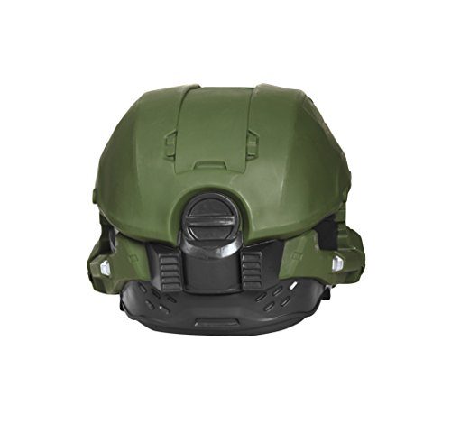 Capacete Halo 3 Luxo Adulto Luz Capacete Halo 3 Luxo Adulto Luz