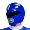Capacete Power Rangers Azul Clássico Luxo