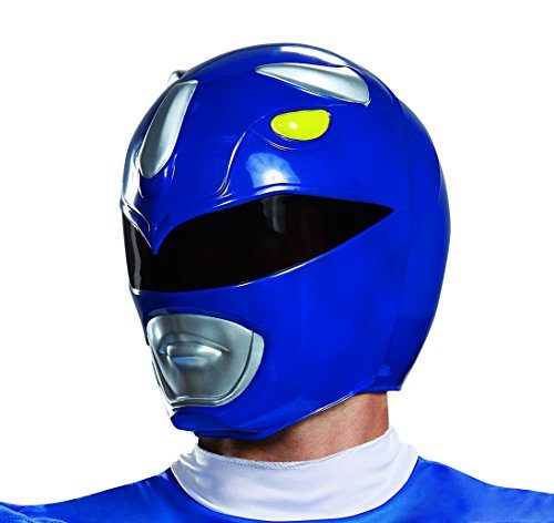 Capacete Power Rangers Azul Clássico Luxo Capacete Power Rangers Azul Clássico Luxo