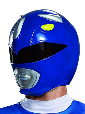 Capacete Power Rangers Azul Clássico Luxo