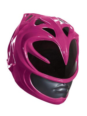 Capacete Power Rangers Rosa Clássico Luxo Capacete Power Rangers Rosa Clássico Luxo