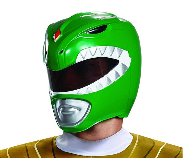 Capacete Power Rangers Verde Clássico Luxo