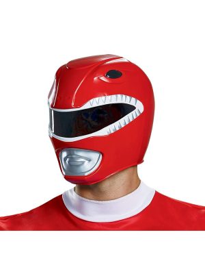 Capacete Power Rangers Vermelho Clássico Luxo Capacete Power Rangers Vermelho Clássico Luxo