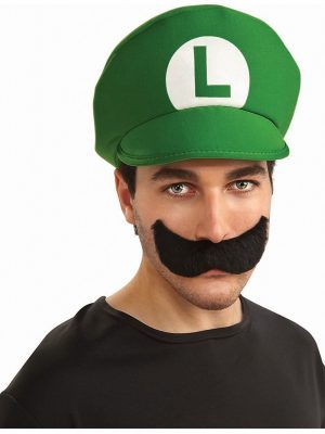 Chapéu Luigi Boné e Bigode