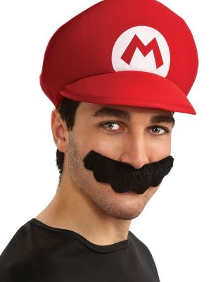 Chapéu Mário Boné e Bigode Chapéu Mário Boné e Bigode