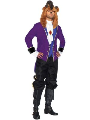 Chapéu Touca Adulto Fera da Bela e a Fera Disney Chapéu Touca Adulto Fera da Bela e a Fera Disney