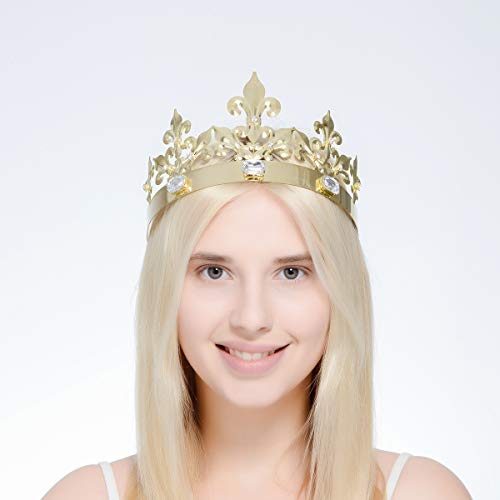 Coroa de Rei Dourada Clássica Coroa de Rei Dourada Clássica