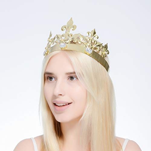 Coroa de Rei Dourada Clássica Coroa de Rei Dourada Clássica
