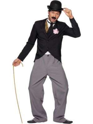 Fantasia Adulto Charlie Chaplin Luxo Fantasia Adulto Charlie Chaplin Luxo