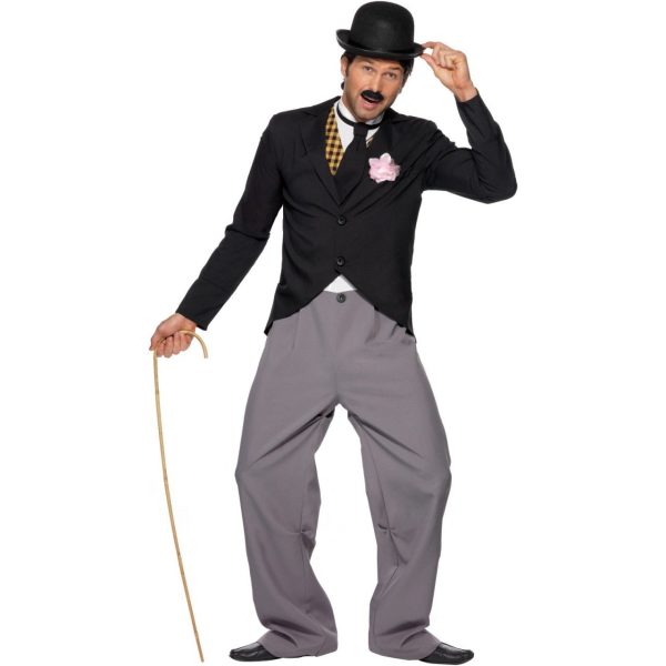 Fantasia Adulto Charlie Chaplin Luxo Fantasia Adulto Charlie Chaplin Luxo
