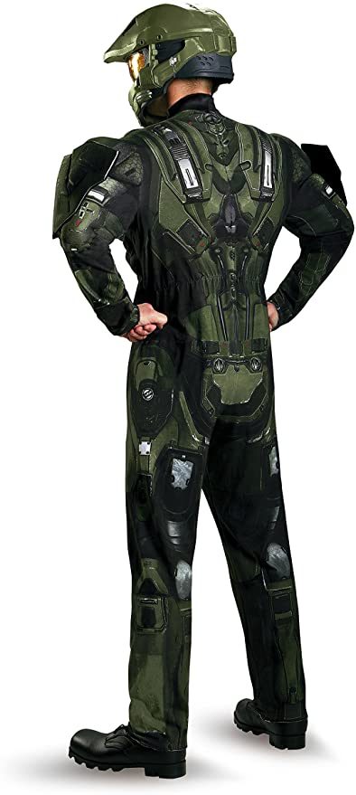 Fantasia Adulto Halo 3 Master Chief Luxo Fantasia Adulto Halo 3 Master Chief Luxo