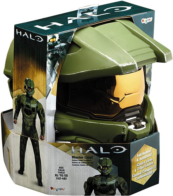 Fantasia Adulto Halo 3 Master Chief Luxo Fantasia Adulto Halo 3 Master Chief Luxo