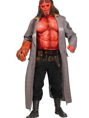Fantasia Adulto Hellboy Luxo Elite Fantasia Adulto Hellboy Luxo Elite