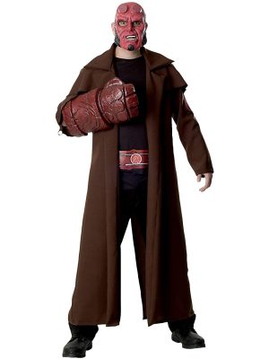 Fantasia Adulto Hellboy Luxo Novo Fantasia Adulto Hellboy Luxo Novo