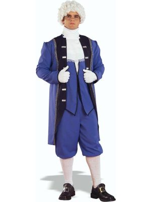 Fantasia Adulto Homem Americano Colonial Fantasia Adulto Homem Americano Colonial