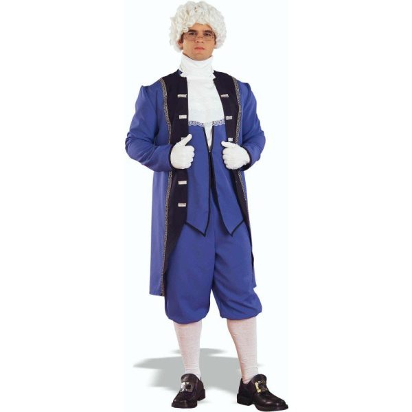 Fantasia Adulto Homem Americano Colonial Fantasia Adulto Homem Americano Colonial