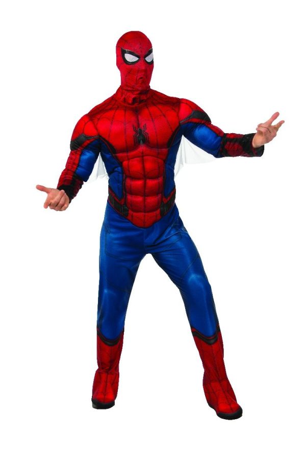 Fantasia Adulto Homem Aranha de Volta ao Lar Luxo Fantasia Adulto Homem Aranha de Volta ao Lar Luxo