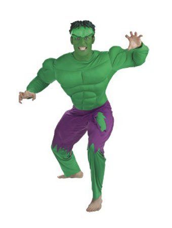 Fantasia Adulto Incrível Hulk com Músculo Luxo clássica Fantasia Adulto Incrível Hulk com Músculo Luxo clássica