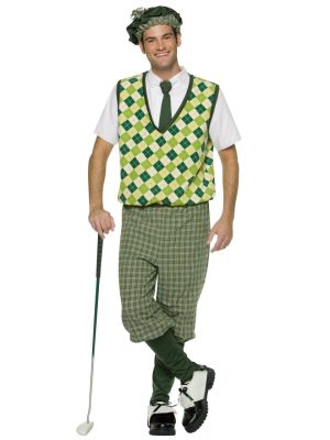 Fantasia Adulto Jogador de Golf Fantasia Adulto Jogador de Golf
