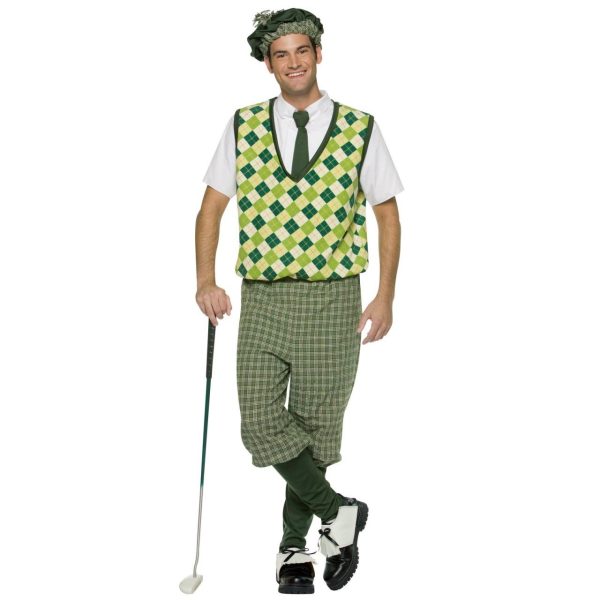 Fantasia Adulto Jogador de Golf Fantasia Adulto Jogador de Golf