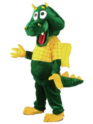 Fantasia Adulto Mascote Dragão Supreme Fantasia Adulto Mascote Dragão Supreme