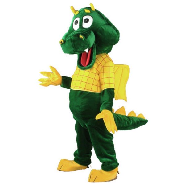 Fantasia Adulto Mascote Dragão Supreme Fantasia Adulto Mascote Dragão Supreme