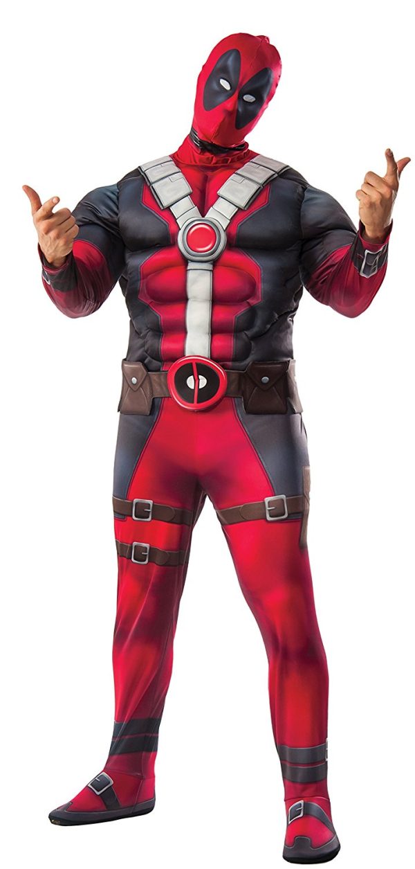 Fantasia Adulto Masculina Deadpool Filme Luxo Fantasia Adulto Masculina Deadpool Filme Luxo