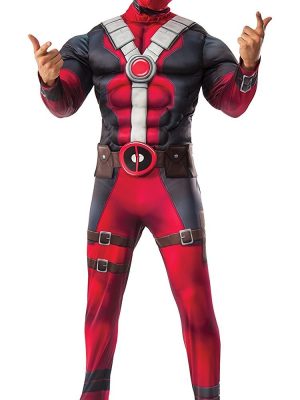 Fantasia Adulto Masculina Deadpool Filme Luxo Fantasia Adulto Masculina Deadpool Filme Luxo
