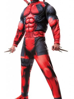 Fantasia Adulto Masculina Deadpool Luxo Fantasia Adulto Masculina Deadpool Luxo