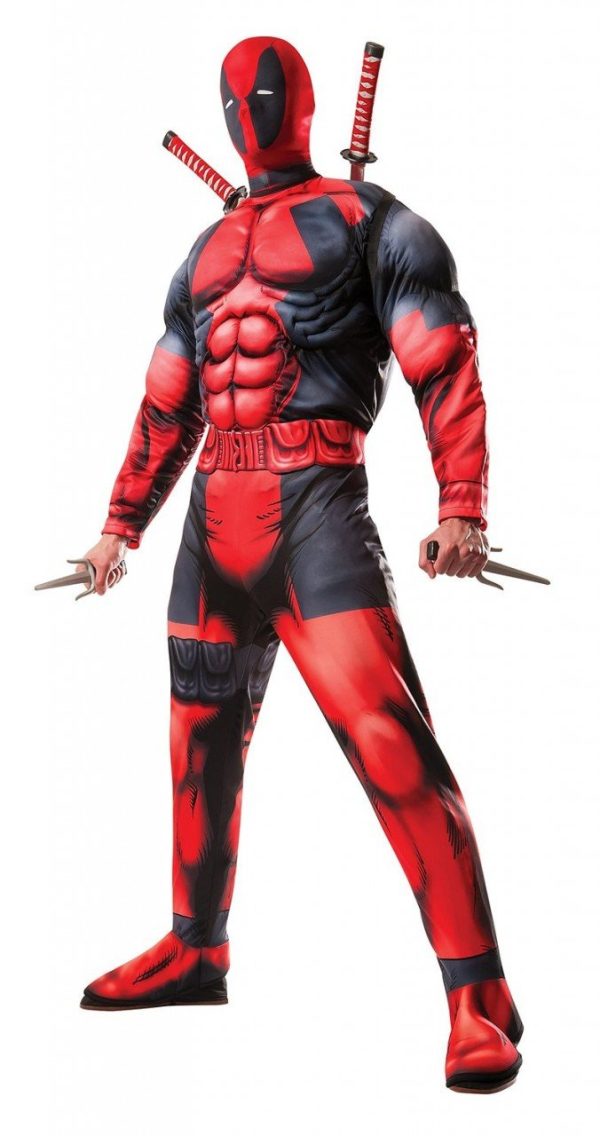 Fantasia Adulto Masculina Deadpool Luxo Fantasia Adulto Masculina Deadpool Luxo