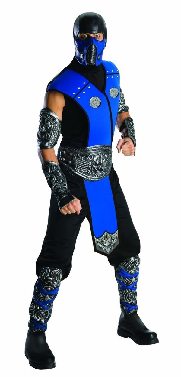 Fantasia Adulto Masculina SubZero Sub-Zero Mortal Kombat Fantasia Adulto Masculina SubZero Sub-Zero Mortal Kombat