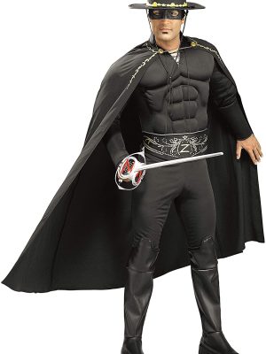 Fantasia Adulto Masculina Zorro Don Juan Luxo Fantasia Adulto Masculina Zorro Don Juan Luxo