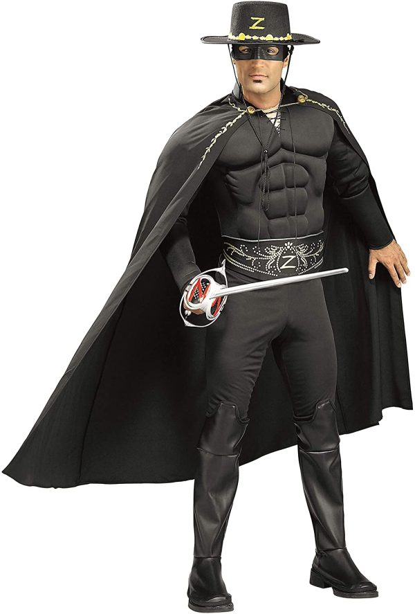 Fantasia Adulto Masculina Zorro Don Juan Luxo