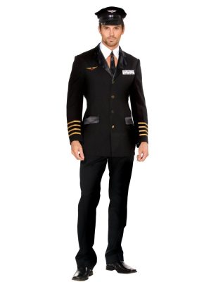 Fantasia Adulto Masculino Capitão Mile High