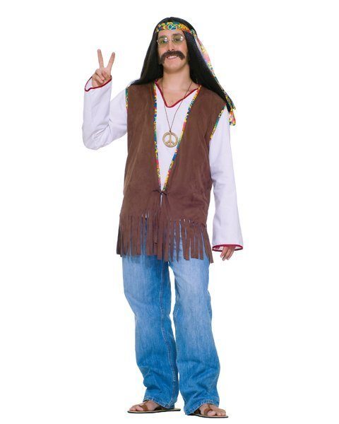 Fantasia Adulto Masculino Hippie anos 70 Luxo Fantasia Adulto Masculino Hippie anos 70 Luxo