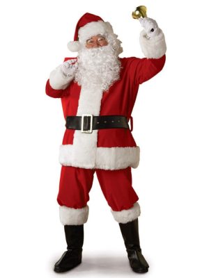 Fantasia Adulto Masculino Papai Noel Natal Clássica