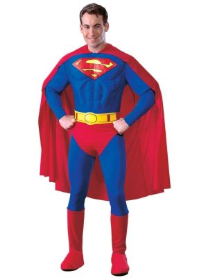 Fantasia Adulto Masculino Superman Super Homem