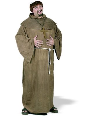 Fantasia Adulto Monge Medieval