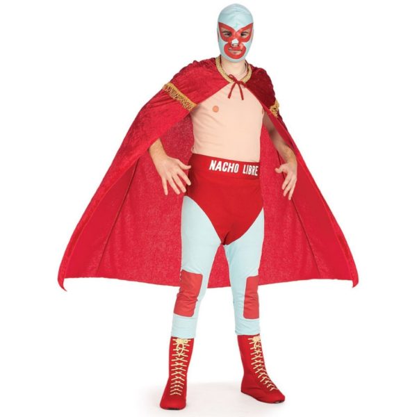 Fantasia Adulto Nacho Libre Luxo Fantasia Adulto Nacho Libre Luxo
