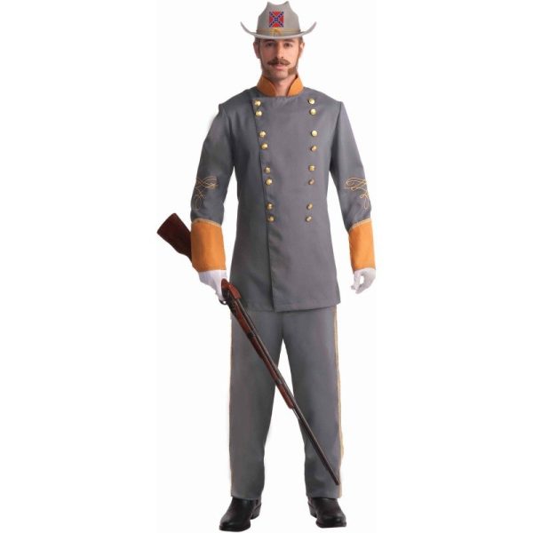 Fantasia Adulto Oficial da Confederação Colonial Fantasia Adulto Oficial da Confederação Colonial