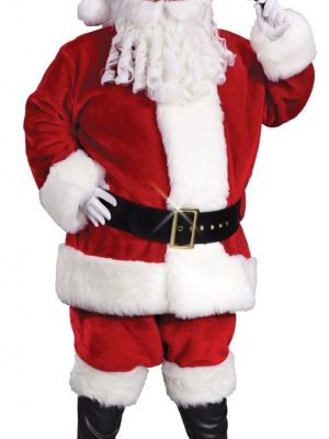 Fantasia Adulto Papai Noel Natal Elite Completa Fantasia Adulto Papai Noel Natal Elite Completa