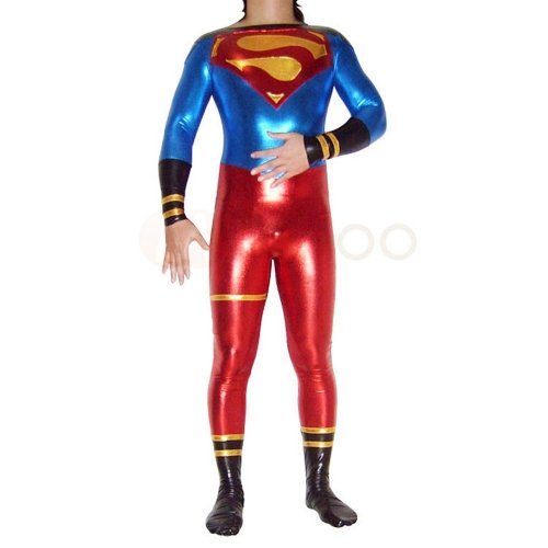 Fantasia Adulto Superman Super Homem Spandex Fantasia Adulto Superman Super Homem Spandex