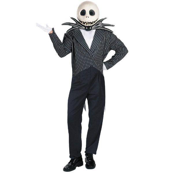 Fantasia Adulto The Nightmare Before Christmas Jack Skellington Fantasia Adulto The Nightmare Before Christmas Jack Skellington