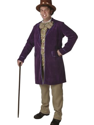 Fantasia Adulto Willy Wonka Elite Fantasia Adulto Willy Wonka Elite